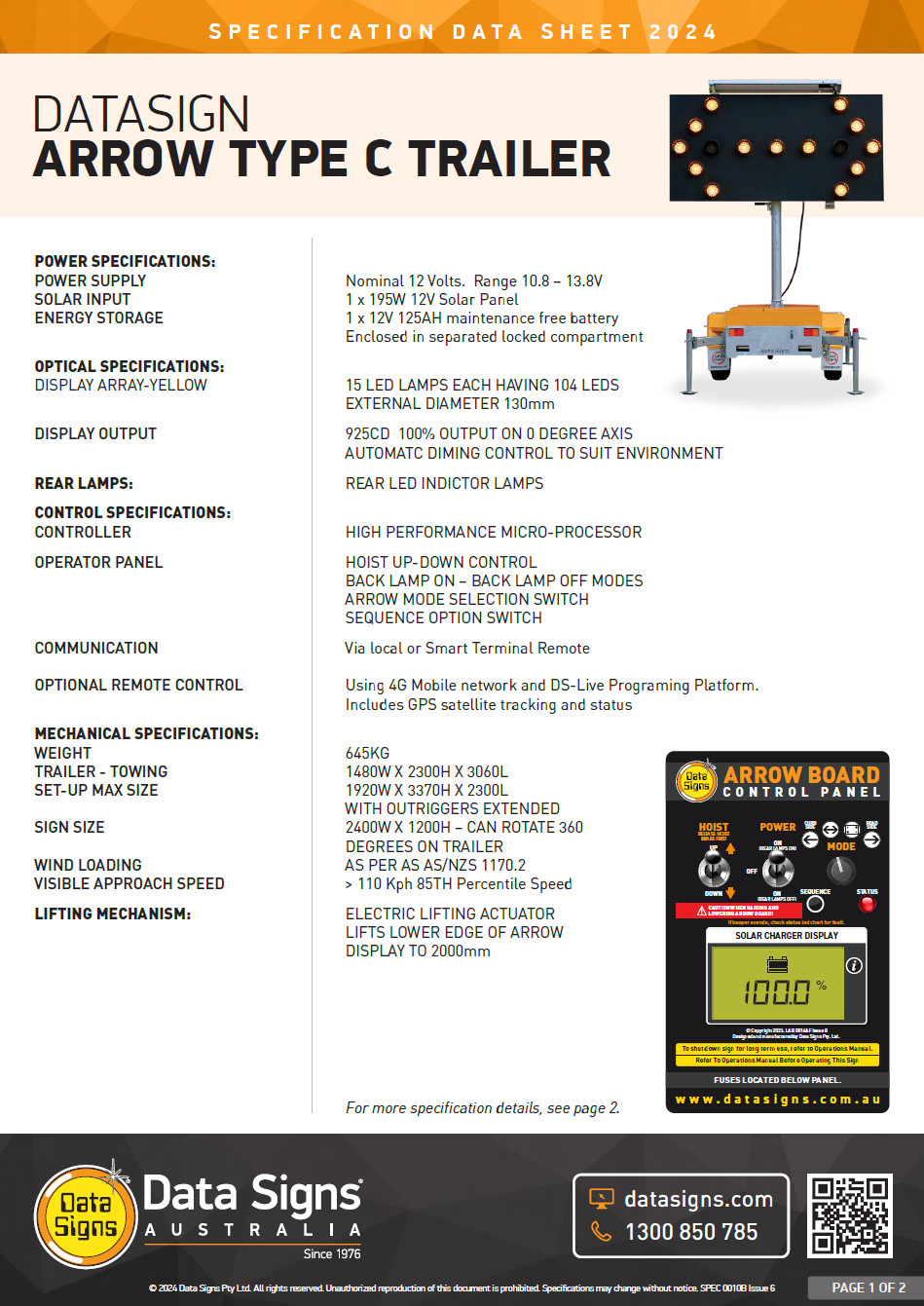 PTL-Arrowboard